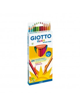 Ξυλομπογιές Giotto Elios / set 24 χρωμάτων