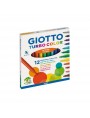 Μαρκαδόροι Giotto λεπτοί Σετ 12 χρώματα