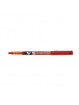 Στυλό Υγρής Μελάνης Pilot V5 0.5mm Κόκκινο