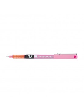 Στυλό Υγρής Μελάνης Pilot V5 0.5mm Ρόζ
