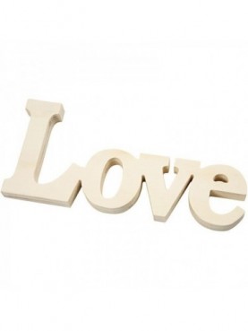 Ξύλινη λέξη "Love"  Creativ