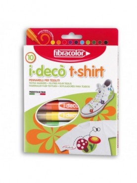 Fibracolor i-deco T-Shirt / set 10 χρωμάτων