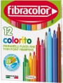 ΜΑΡΚΑΔΟΡΟΙ Fibracolor colorito   12 χρωμάτων